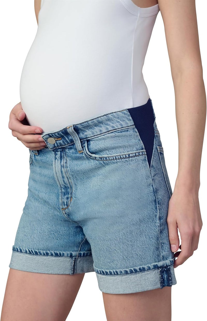 Joe's Womens The Joey Maternity Denim Short - Image 1